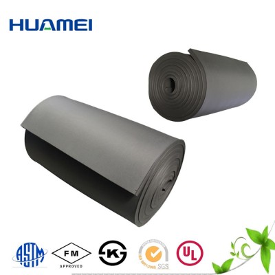 High elasticity EPDM rubber foam for stainless steel and brass pipe thermal insulation